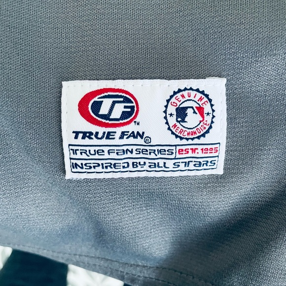 True Fan Brewers Jersey / Blue & Gray / L - Picture 5 of 8
